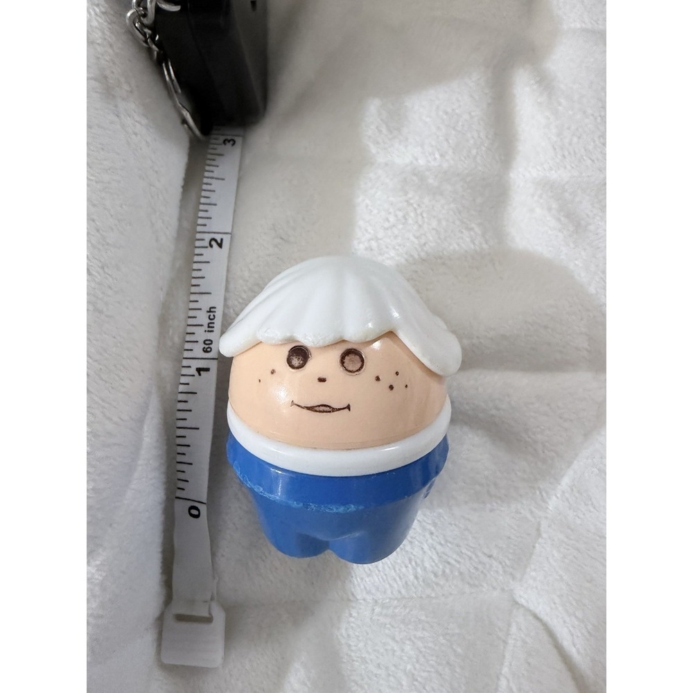 Vintage Little Tikes Chunky Big Girl Figure White Hair